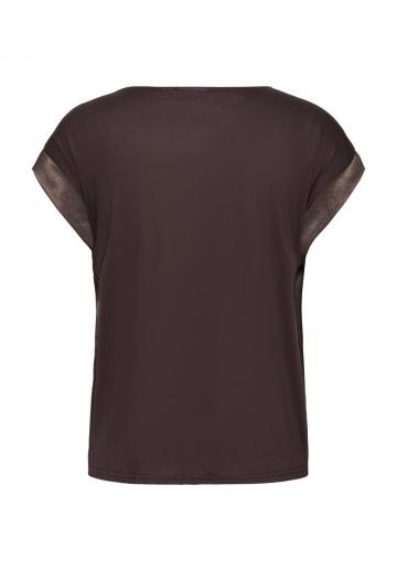 Атласная блузка