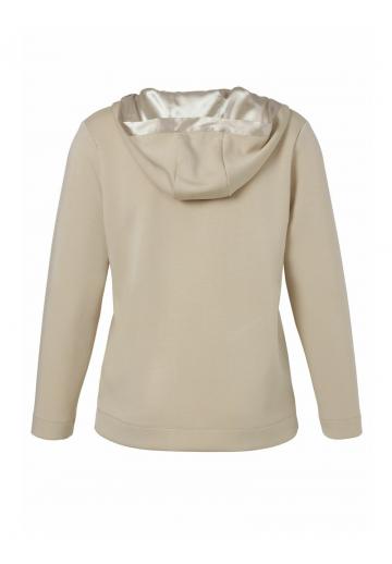 Пуловер с капюшоном