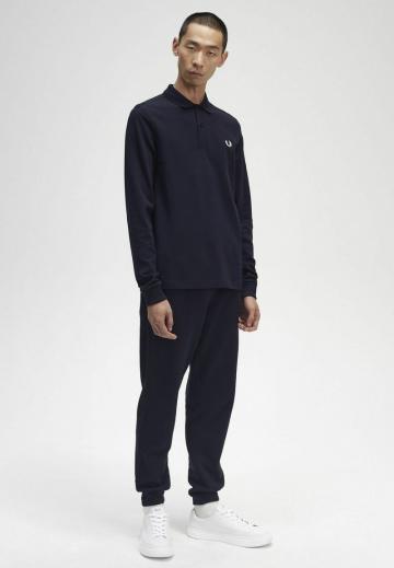 Поло с длинным рукавом