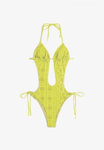 Слитный купальник