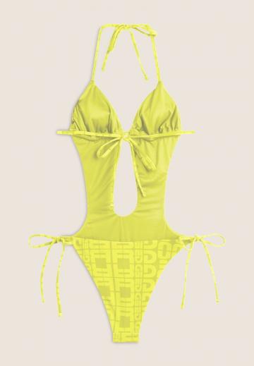 Слитный купальник