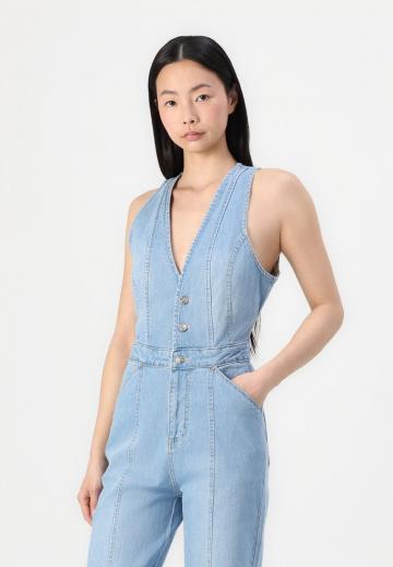 Джинсовая жилетка