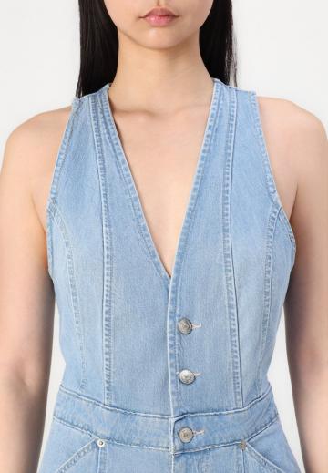 Джинсовая жилетка