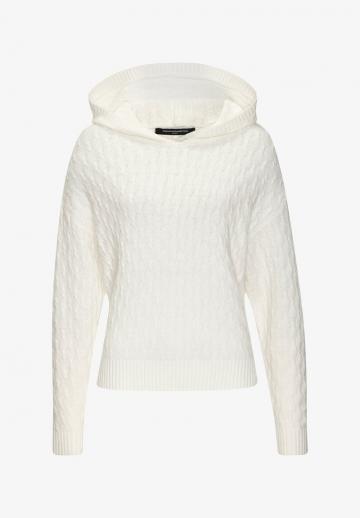 Пуловер с капюшоном