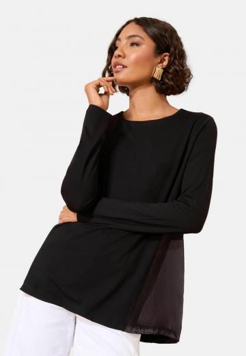 Атласная блузка