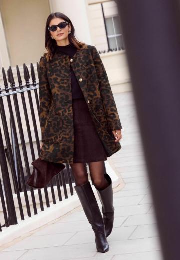 Шерстяное пальто