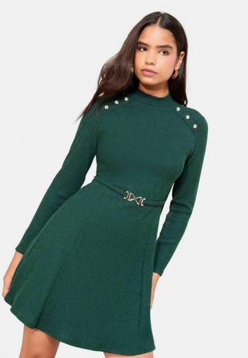 Вязаное платье