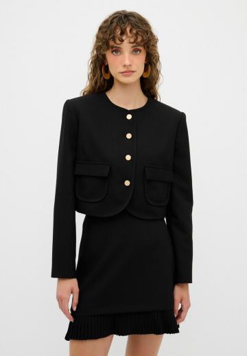 Блейзер с накладными карманами