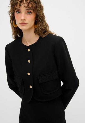 Блейзер с накладными карманами