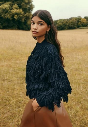 Вязаная кофта