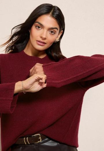 Длинный пуловер