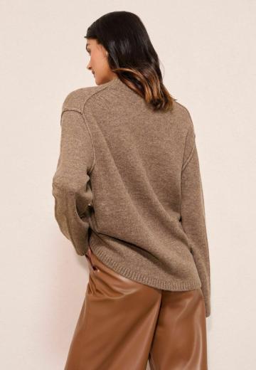 Длинный пуловер