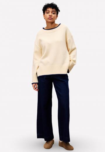 Длинный пуловер