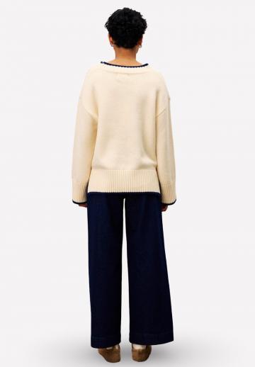 Длинный пуловер