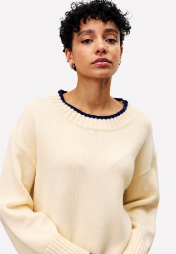 Длинный пуловер