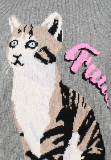 Длинный пуловер