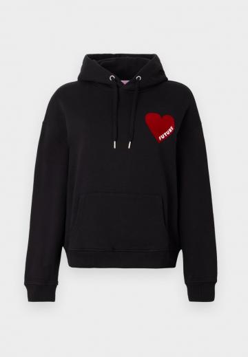 Пуловер с капюшоном