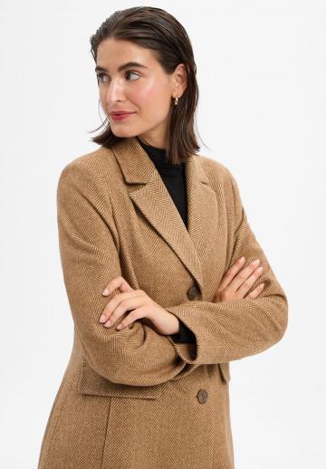 Шерстяное пальто