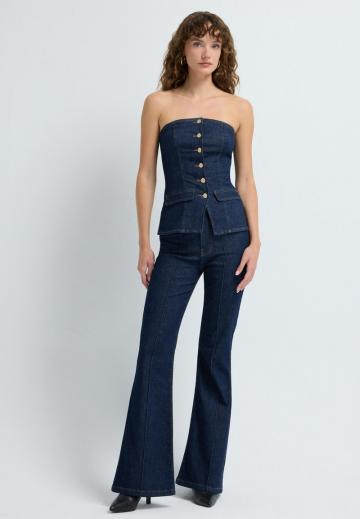 Джинсовая блузка