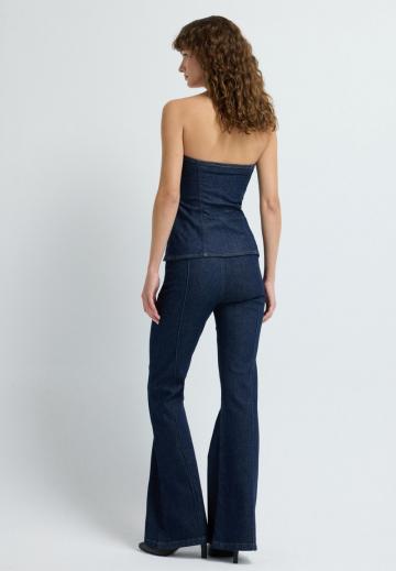 Джинсовая блузка