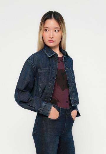 Джинсовая блузка