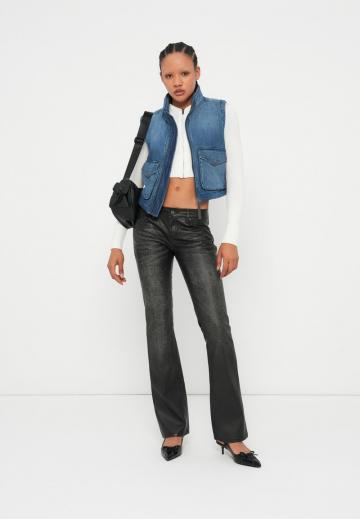 Джинсовая жилетка