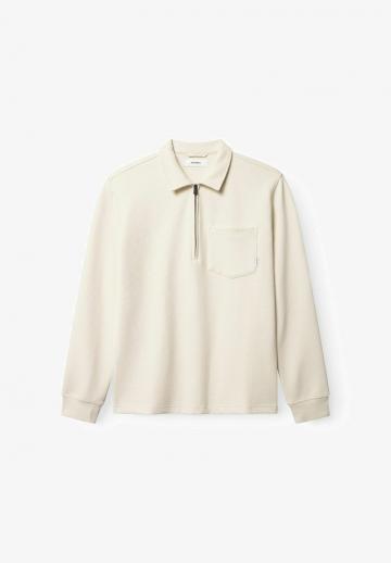 Поло с длинным рукавом