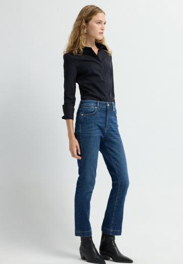 Короткие джинсы