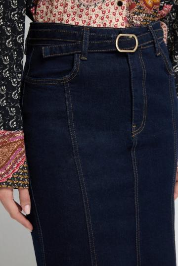 Джинсовая юбка