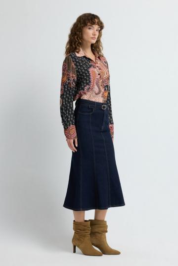 Джинсовая юбка