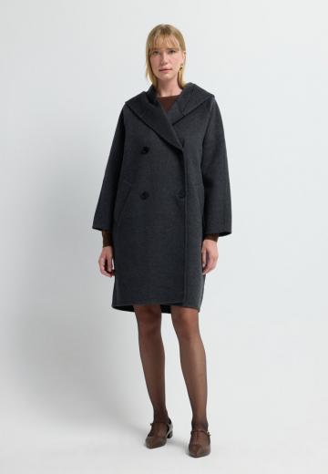 Шерстяное пальто