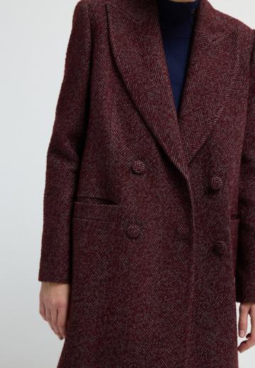 Шерстяное пальто