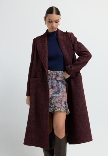 Шерстяное пальто