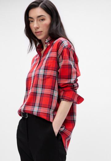 Фланелевая рубашка