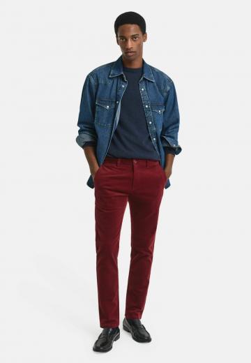 Вельветовые брюки