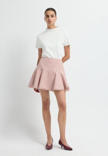 Юбка с воланами