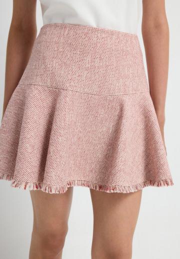 Юбка с воланами