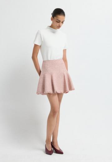 Юбка с воланами