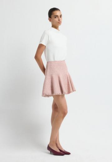 Юбка с воланами