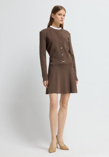 Вязаная юбка