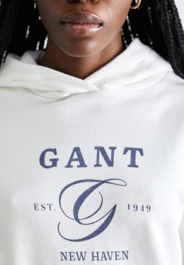 Пуловер с капюшоном