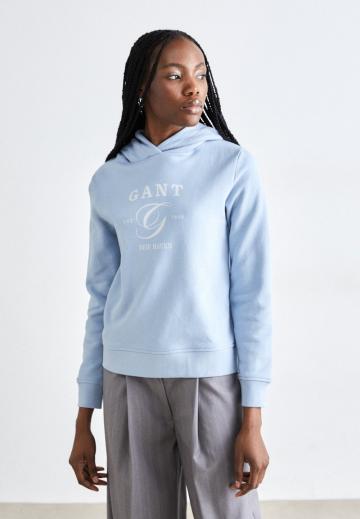 Пуловер с капюшоном