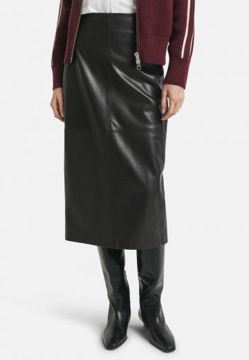 Кожаная юбка