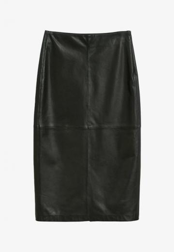 Кожаная юбка