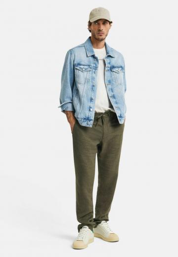 Льняные брюки