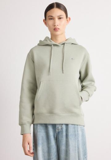 Пуловер с капюшоном