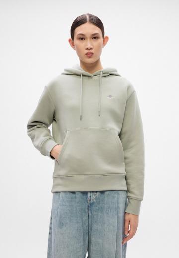 Пуловер с капюшоном