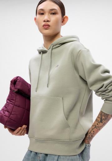 Пуловер с капюшоном