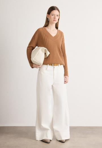 Длинный пуловер