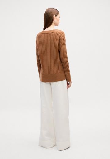 Длинный пуловер